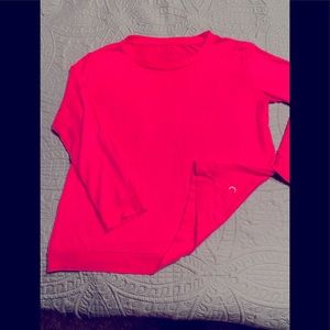Zyia Hot Pink Boyfriend Sweater Size L